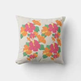 Almofada Felicidade Floral – Linda Flor Desenho para um