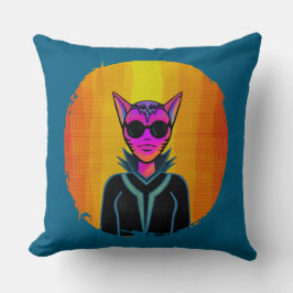 Almofada Feline Character in triplicate