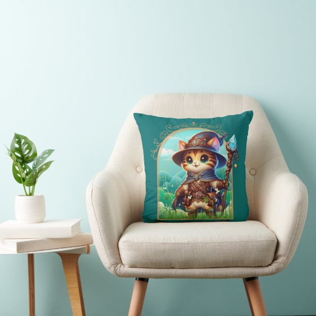 Almofada Feline Fantasy Adventure (Cadeira)