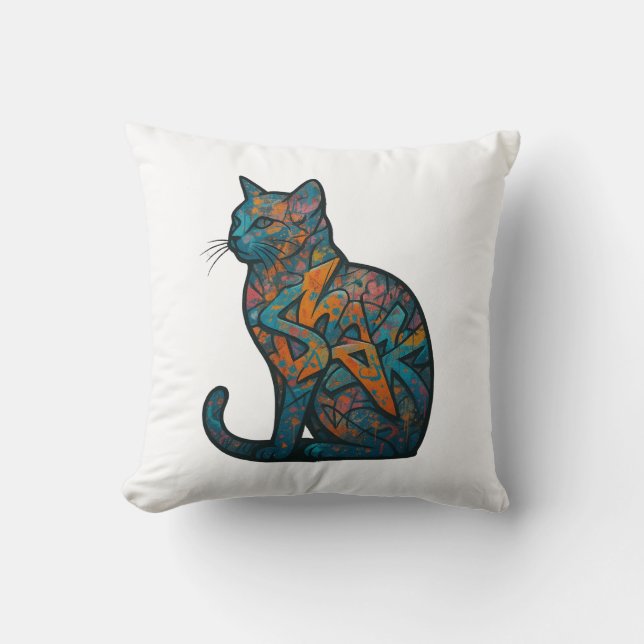 Almofada Feline Inferno (Frente)