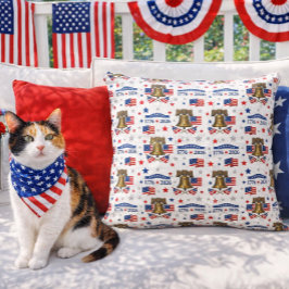 Almofada Feliz Aniversário América 250 Anos 