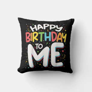 Almofada Feliz Aniversário Para Mim Festa de aniversário En