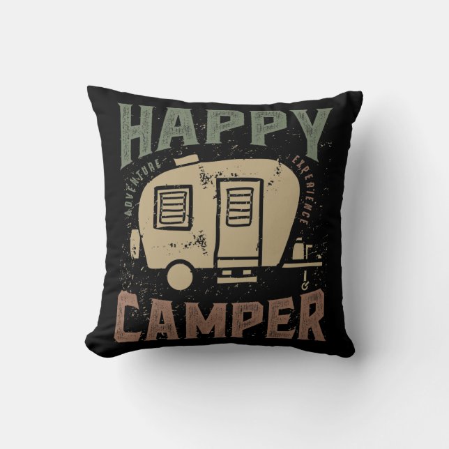 Almofada Feliz Camper (Frente)