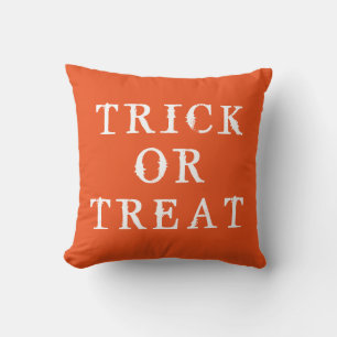 Almofada Feliz Dia das Bruxas Trick ou Treine