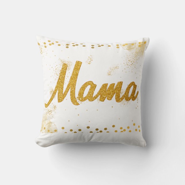 Almofada Feliz Dia das Mães (Mama) (Frente)