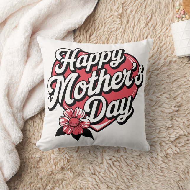 Almofada Feliz dia de as mães (Cobertor)