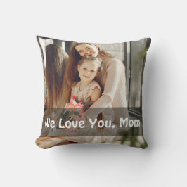 Almofada Feliz dia de as mães de Fotografias Modern Script 