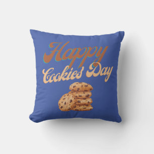 Almofada Feliz Dia dos Biscoitos, Dia Nacional dos Biscoito