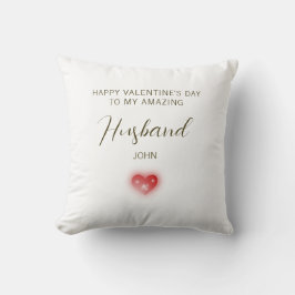 Almofada Feliz Dia dos Namorados ao Meu Marido Incrível