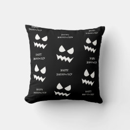 Almofada Feliz Halloween Assustador Pumpkin Rosto Fantástic