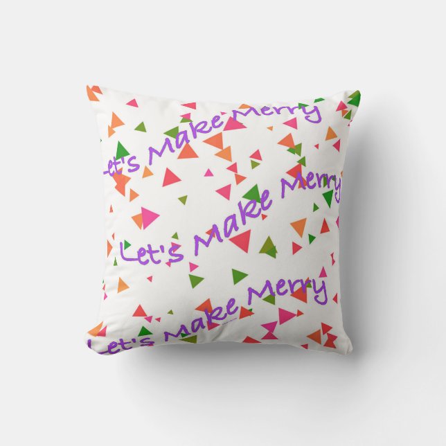 ALMOFADA FELIZ MAKE VAMOS (Frente)