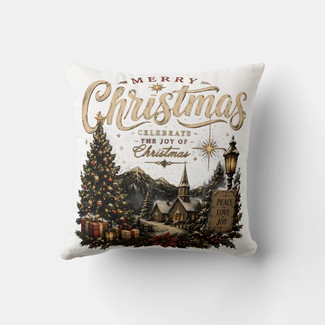 Almofada Feliz Natal (Verso)