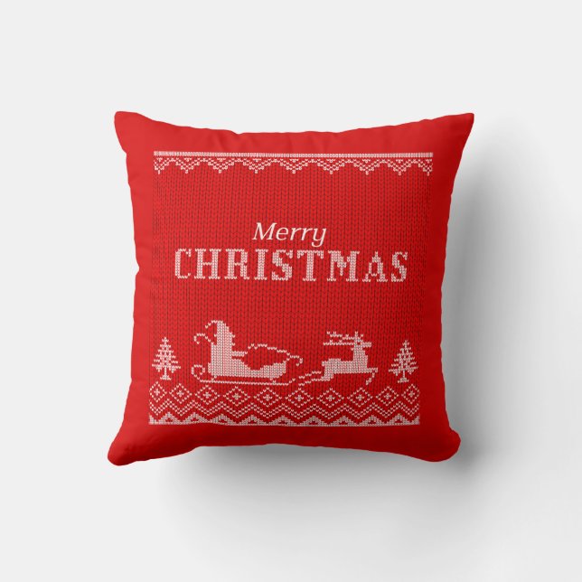 Almofada Feliz Natal (Verso)