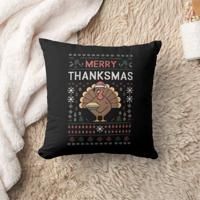 Almofada Feliz Natal de Ação de Graças Perú  (Cobertor)