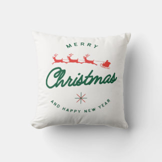 Almofada Feliz Natal e Ano Novo