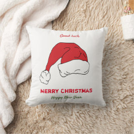 Almofada Feliz Natal minimalista e Ano novo