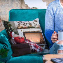 Feliz Natal Papais noeis Quentes e Lareiras