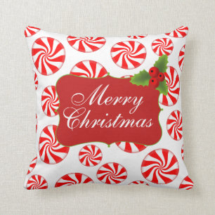 Almofada Feliz Natal, Peppermint Swirl Candies
