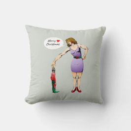 Almofada Feliz Natal Pequeno Elf