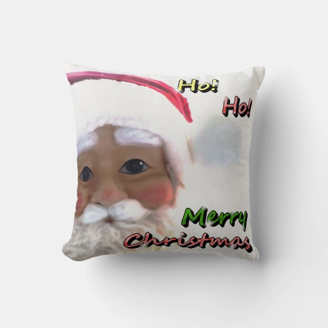 Almofada Feliz Natal Santa Clause (Frente)