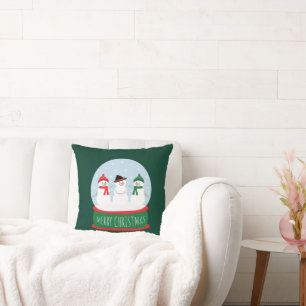 Almofada Feliz Natal Snowmen