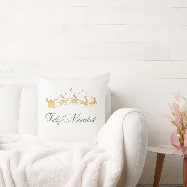 Almofada Feliz Navidad / (Sofá)