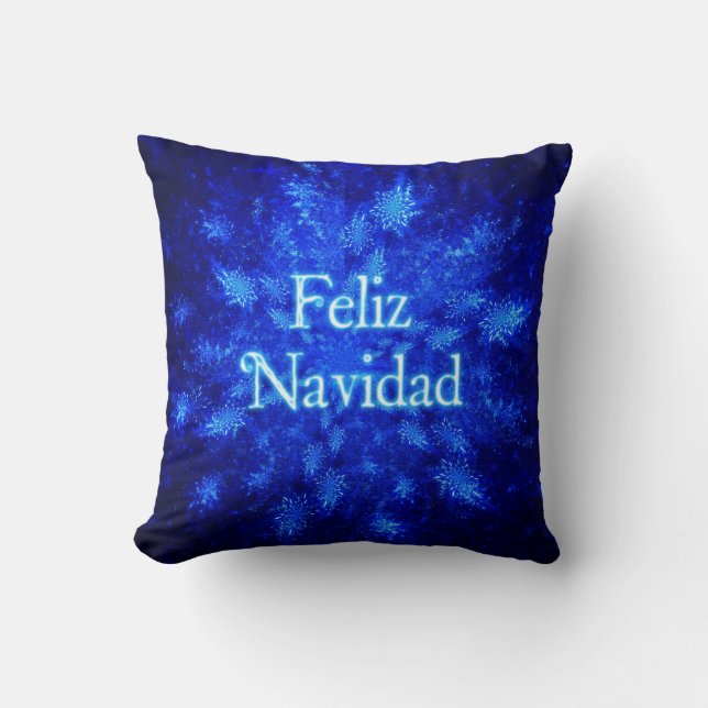 Almofada Feliz Navidad - Snowburst (Frente)