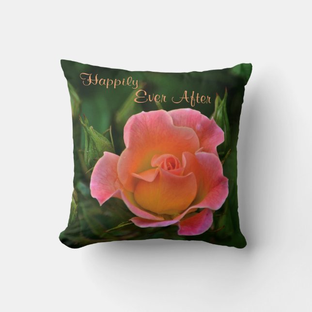 Almofada Feliz Nunca Depois da Rosa (Frente)