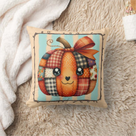 Almofada Feliz Pumpkin Patchwork Quilt Autumn - Estação Coz