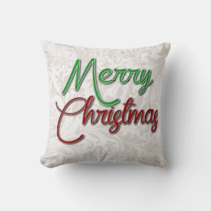 Almofada Feliz Travesseiro decorativo de Natal