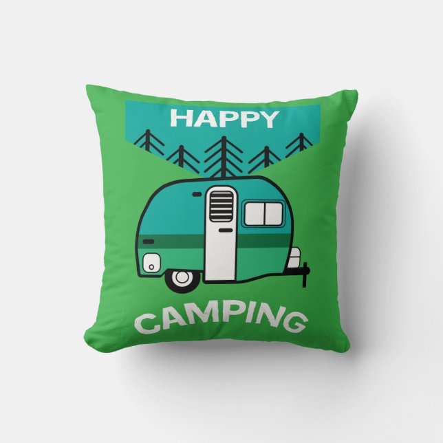 Almofada Felizes Campos | Caravana | Camper (Frente)
