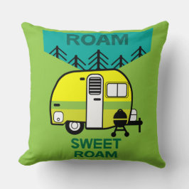 Almofada Felizes Campos | Caravana | Travesseiro decorativo