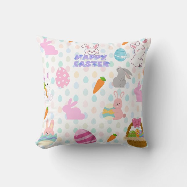 Almofada Felz pascoa (Frente)