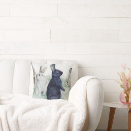 Almofada Felz pascoa de capas, travesseiro de sotaque