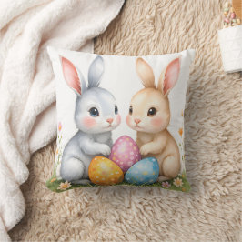 Almofada Felz pascoa de coelhos de Páscoa de Cana-d'Água