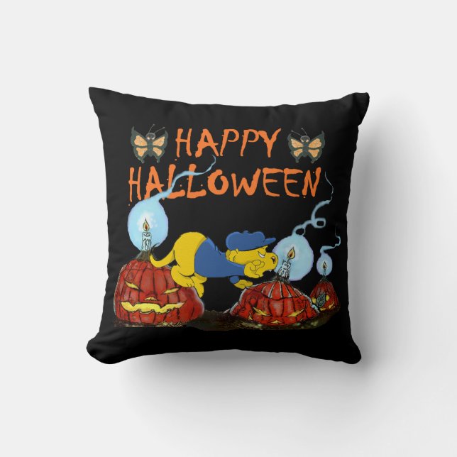 Almofada Ferald e o Rotten Pumpkins (Frente)