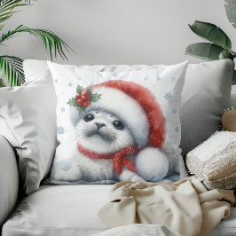 Almofada Feriado Adorável Feriado - Fócio Festivo