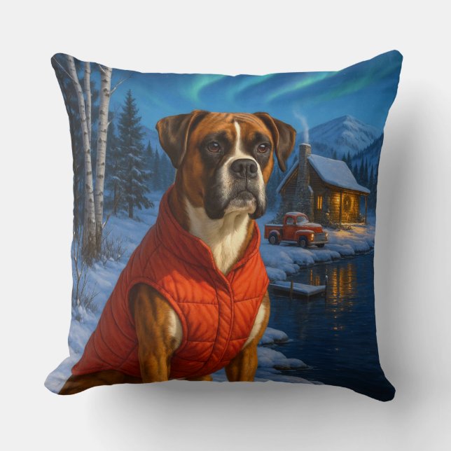Almofada Feriado de Boxer  (Frente)