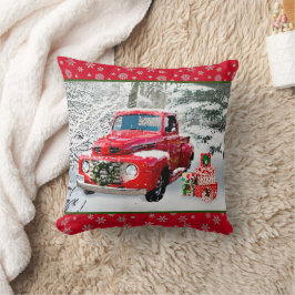 Almofada Feriado de Caminhão Antigo