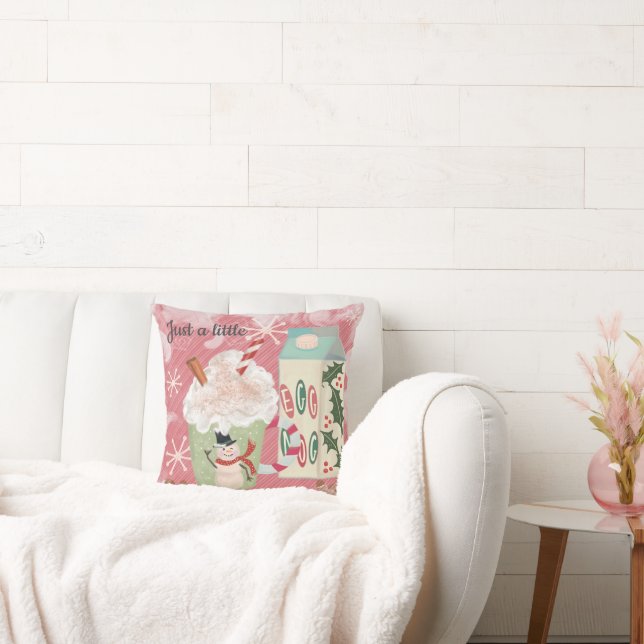 Almofada Feriado de Ovo Nog (Sofá)