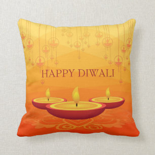 Almofada Feriado de Velas Diwali