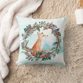 Almofada Feriado de Woodland Fox