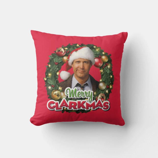 Almofada Férias de Natal | Feliz Clarkmas (Frente)