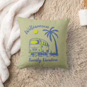 Almofada Férias familiares personalizadas