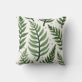 Almofada Fern Pattern – Elegant Botanical Leaf Design
