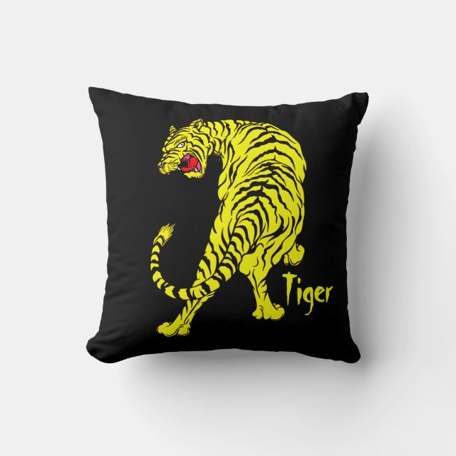 Almofada Ferocious Tiger (Frente)