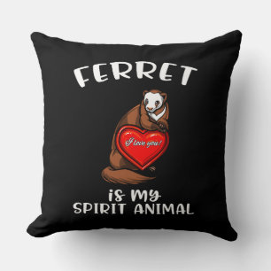 Almofada Ferret é minha espírita de geleia animal