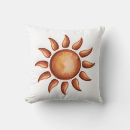 Almofada Festa Arco-Íris Estética Boho