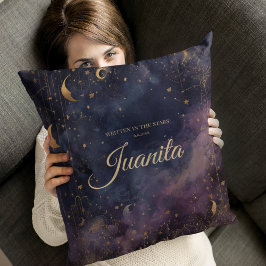 Almofada Festa Celestial de Quince Anos, personalizada
