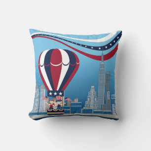 Almofada Festa de aniversário de diversão do mapa do tesour